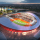 Istanbul’s proposed design will build off of the original structure, which was first erected in 2002. Turkey last year committed an additional $2.5 billion to build 693 new community sports facilities and 25 stadia. The redesign of Istanbul’s Ataturk Olympic Stadium is a key component.